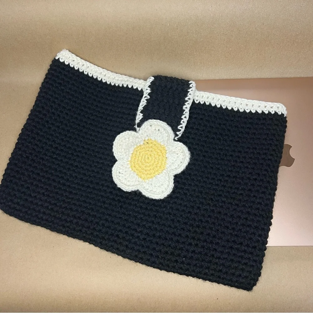 Handmade Crochet MacBook Cover | Stylish & Protective Laptop Sleeve |
